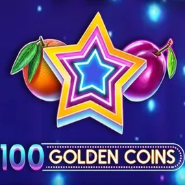100 Golden Coins casino game by Amusnet Interactive – featured logo at Qbet Casino