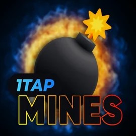 1Tap Mines by Turbo Games, showcased at qbet-online.com – game logo