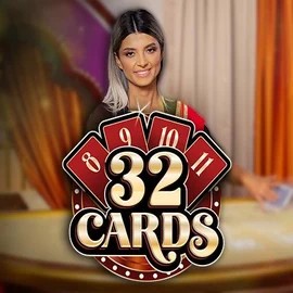 32 Cards game by Ezugi – logo hosted on Qbet Casino
