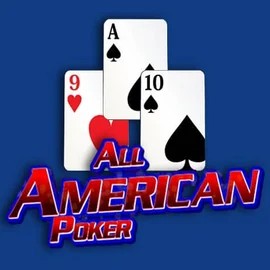 All American Poker game by RTG (Reel Time Gaming) – logo hosted on Qbet Casino