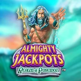 Enjoy Almighty Jackpots – Realm of Poseidon by Novomatic – logo hosted on qbet-online.com