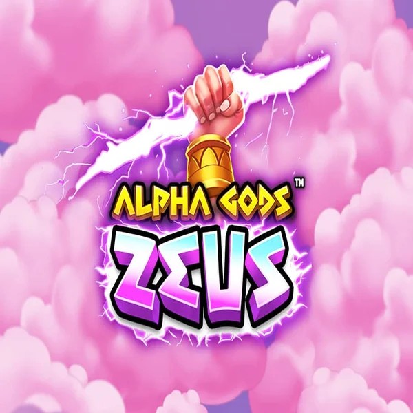 Alpha Gods Zeus slot icon by PearFiction Studios, available at Qbet Casino
