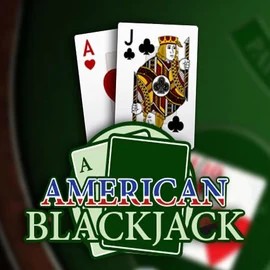 American Blackjack by Habanero, showcased at qbet-online.com – game logo