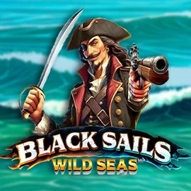 Slots logo of Black Sails Wild Seas from Infinity Dragon Studios at Qbet Casino