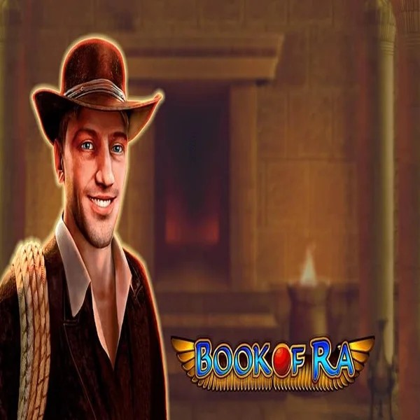Book of Ra game by Greentube – logo hosted on Qbet Casino