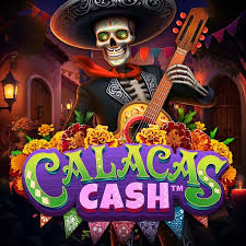 Calacas Cash slot logo by Greentube at Qbet Casino