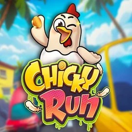 Chicky Run logo by PG Soft at Qbet Casino
