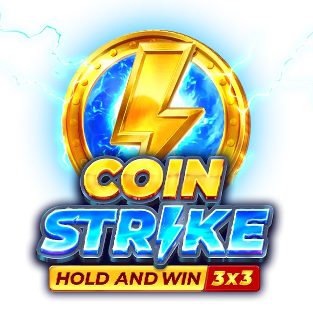 Coin Strike: Hold and Win logo by Playson at Qbet Casino