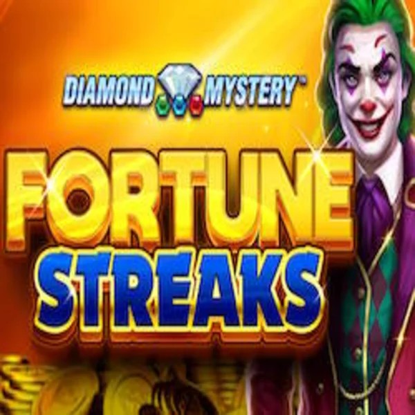 Diamond Mystery Fortune Streaks slot icon by Greentube, available at Qbet Casino