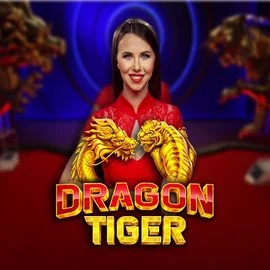 Dragon Tiger (Live) online game logo by Pragmatic Play on qbet-online.com