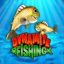 Dynamite Fishing logo – Slots by Inspired Gaming at Qbet Casino