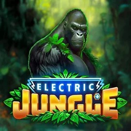 Electric Jungle logo by Atomic Slot Lab at Qbet Casino