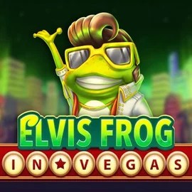 Elvis Frog In Vegas logo by BGAMING at Qbet Casino