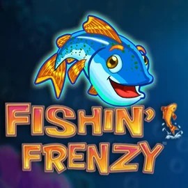 Slots logo of Fishin Frenzy from Blueprint Gaming at Qbet Casino