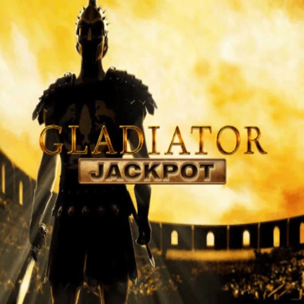 Gladiator Jackpot logo by Playtech at Qbet Casino