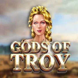 Gods of Troy game by Red Tiger Gaming – logo hosted on Qbet Casino