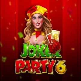 Joker Party 6 logo by Greentube at Qbet Casino