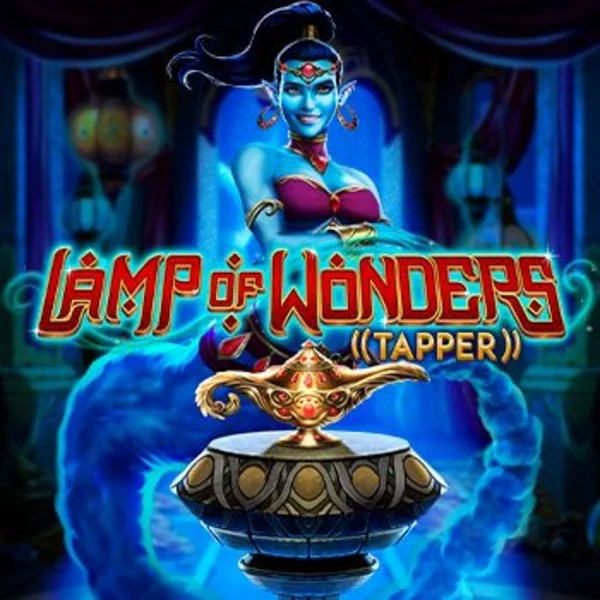 Lamp Of Wonders Tapper game by Greentube – logo hosted on Qbet Casino