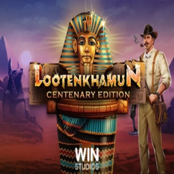 Loot'en Khamun the Dead Sea Scrolls online game logo by Win Studios on qbet-online.com