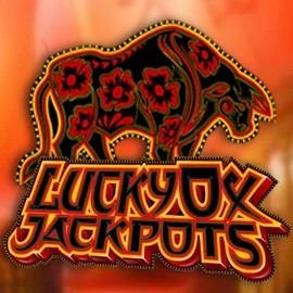 Lucky Ox Jackpots logo – Jackpots by Rival at Qbet Casino