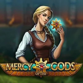 Mercy Of The Gods online game logo by NetEnt on qbet-online.com