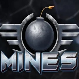 Mines logo by Turbo Games Qbet Casino