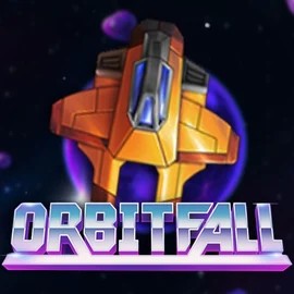 Orbitfall logo – Slots by ELK Studios at Qbet Casino