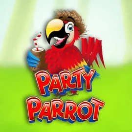 Party Parrot slot visual from Rival available on qbet-online.com