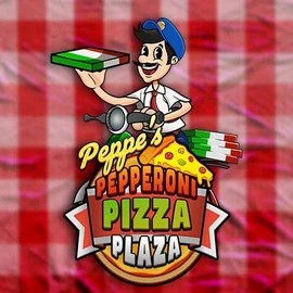 Peppe’s Pepperoni Pizza Plaza logo by Pragmatic Play Qbet Casino