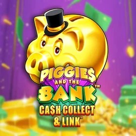 Piggies And The Bank Cash Collect & Link slot logo by Origins at Qbet Casino