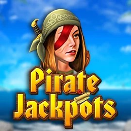 Pirate Jackpots by Belatra Games, showcased at qbet-online.com – game logo