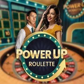 PowerUP Roulette by Pragmatic Play, showcased at qbet-online.com – game logo