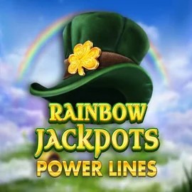 Rainbow Jackpots Power Lines casino game by Red Tiger Gaming – featured logo at Qbet Casino