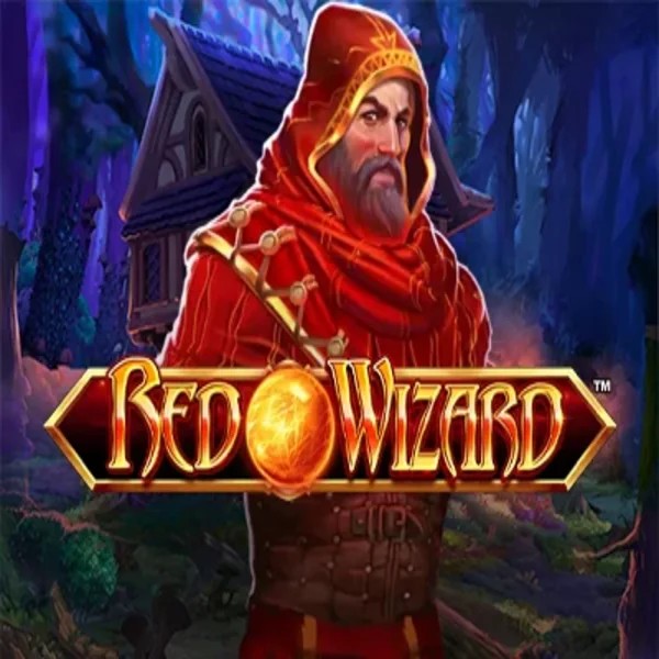Red Wizard slot visual from Rarestone Gaming available on qbet-online.com