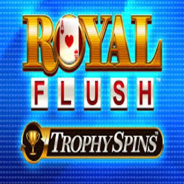 Royal Flush Trophy Spins casino game by Greentube – featured logo at Qbet Casino