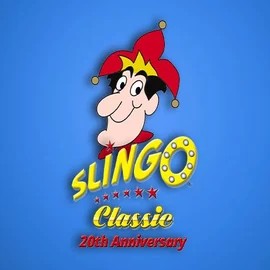 Slingo Classic 20th Anniversary game by Slingo – logo hosted on Qbet Casino