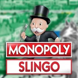 Slingo Monopoly online game logo by Gaming Realms on qbet-online.com