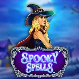Spooky Spells game by Novomatic – logo hosted on Qbet Casino