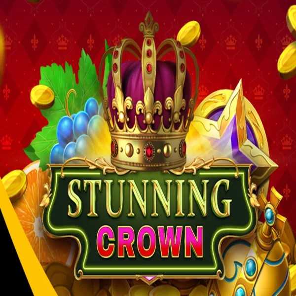 Slots logo of Stunning Crown from BF Games at Qbet Casino