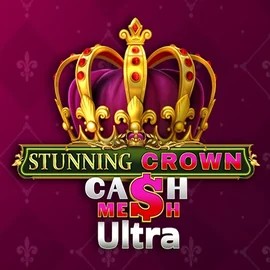 Stunning Crown Cash Mesh Ultra slot logo by BF Games at Qbet Casino