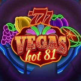 Vegas Hot 81 by Wazdan, showcased at qbet-online.com – game logo