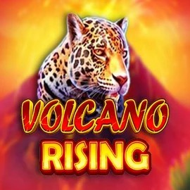 Volcano Rising logo – Slots by RubyPlay at Qbet Casino